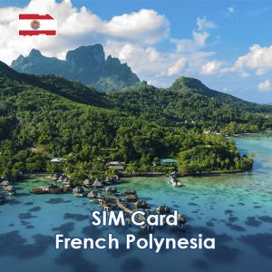 Data SIM Card French Polynesia - 10GB