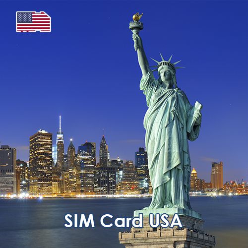 Data SIM Card USA - 10GB